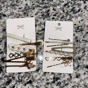 2 Packs of design Bobby pins